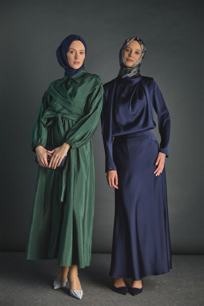 Setrms Uzun Kuşaklı Paraşü Elbise