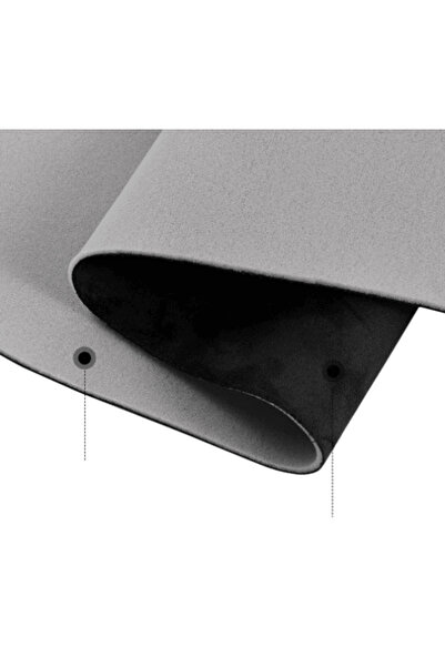 TUSI FABRICS Material tapiterie plafon auto tip Alcantara Negru, Dimensiune 1m x 1, 5 m