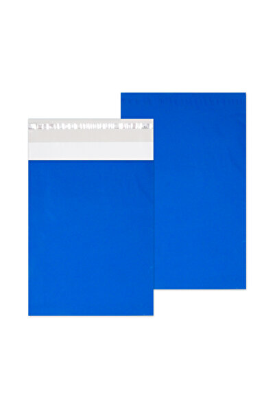 MSG PACKAGING Set of courier bags, courier envelopes 250x350+50, Blue, 100 pcs