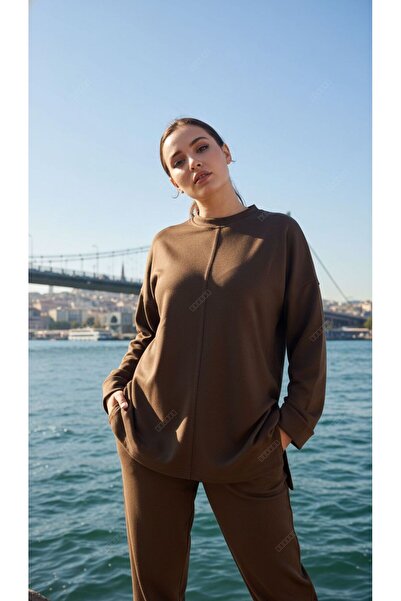 AGORATEKSTİL Women's Modal Fabric Suit Pants-Swit