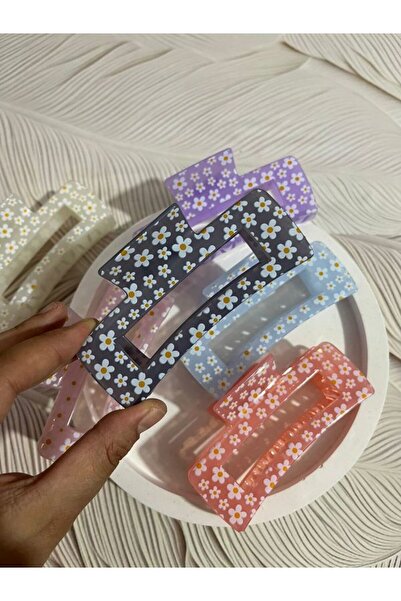 EyER Shoping Cataramă cu flori neagră