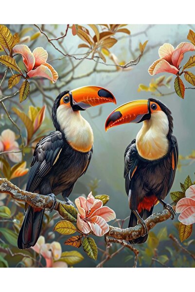 Dialands Mozaik لوحة فسيفساء ماسية من دايلاندز بتصميم فروع الحمضيات، مقاس 52×...