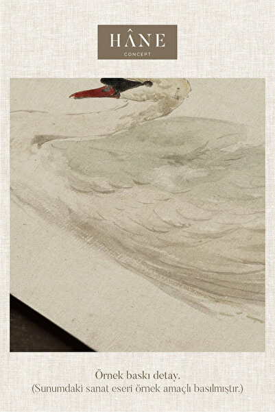 Hane Concept Vintage Ağaç Manzara Tablo, Doğa Temalı Sanatsal Baskı, Çiftlik Evi Tarzı Duvar Dekoru,