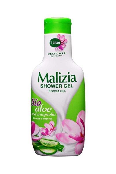 Malizia جل الاستحمام بخلاصة الصبار والماغنوليا 1000 مل