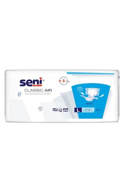 Seni Pachet 2 x Scutece Classic Air pentru adulți nr. 3 (30 buc)