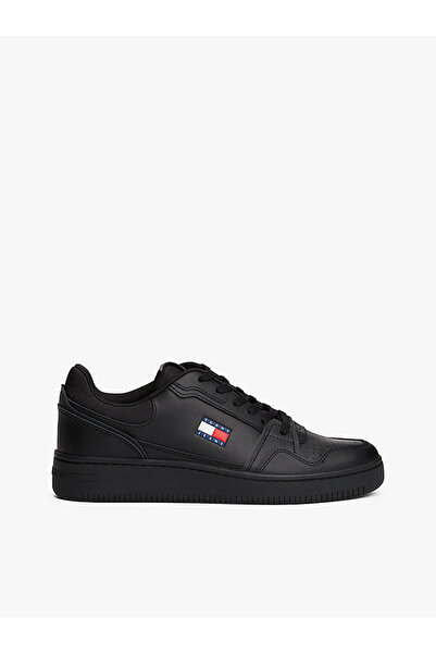 Tommy Hilfiger Erkek Siyah Sneaker