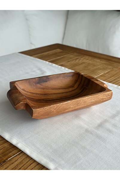 Decamor home Μπολ Φαγητού Ακακίας Μεσαίου μεγέθους Βαθύ Μπολ