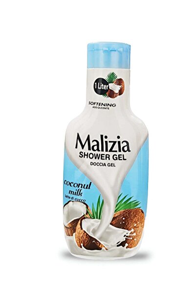 Malizia جل الاستحمام بحليب جوز الهند 1000 مل