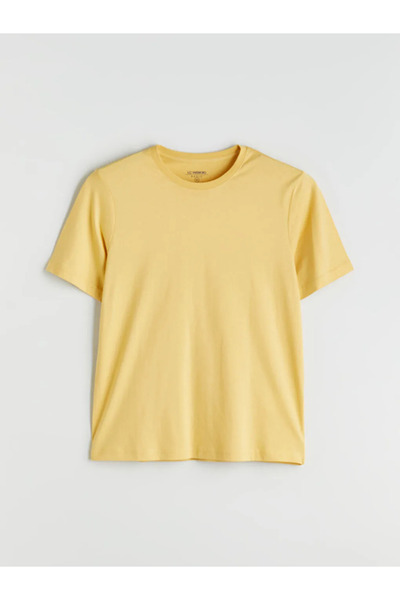 LC Waikiki Ανδρικό T-Shirt από βαμβακερό χτενισμένο λαιμό