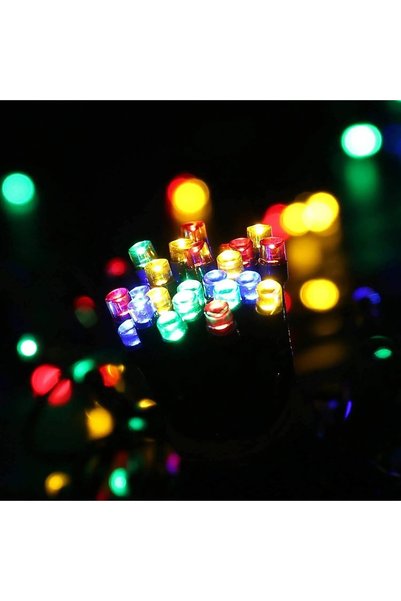 Promagg Instalație luminoasă solară 30 m cu 300 LED-uri pentru decor exterior și interior