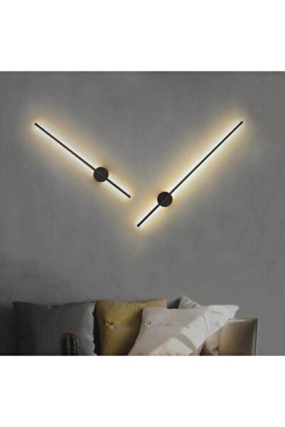 RFAN Lampă de perete LED, model R9121/800, 3 tipuri de lumină, 17W, neagră
