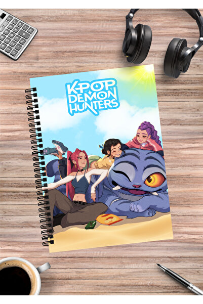 mertfigur K Pop Demon Hunters Румі Міра Зої Джину Аніме Спіральний блокнот A5...
