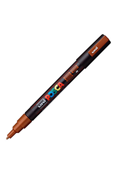 UNİ-BALL قلم ماركر بوستر يونيبال بوسكا (0.9-1.3) ذو أساس مائي، لون برونزي