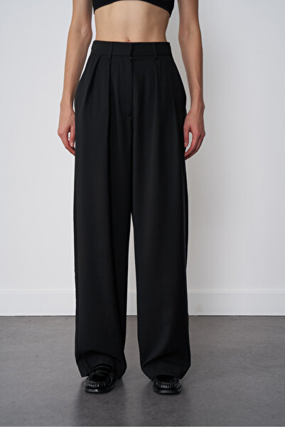 Beyyoglu Çift Pile Palazzo Pantolon