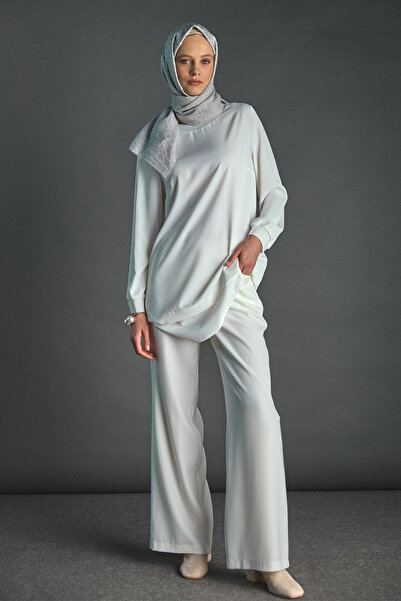 Setrms Yüksek Bel Kumaş Pantolon