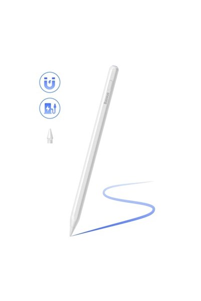 Juls Stylus Pen Dual Charging, A15, Silicon, Moon White