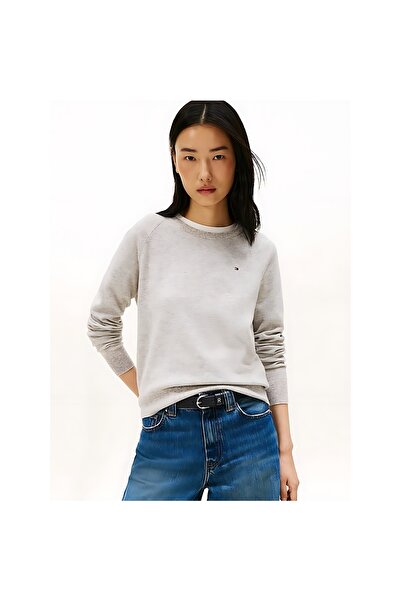 Tommy Jeans Kadın WOOL CASH C-NK LS SWEATER WW0WW47470-THADL