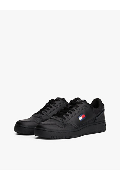 Tommy Hilfiger Erkek Siyah Sneaker