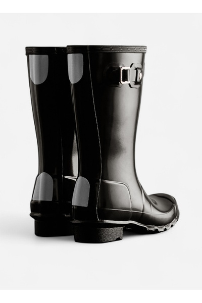 Hunter Siyah Kız Çocuk Yağmur Botu