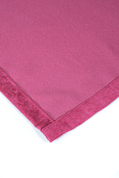 Premier Home Harmony Ringed Background Curtain Fuchsia 140X260