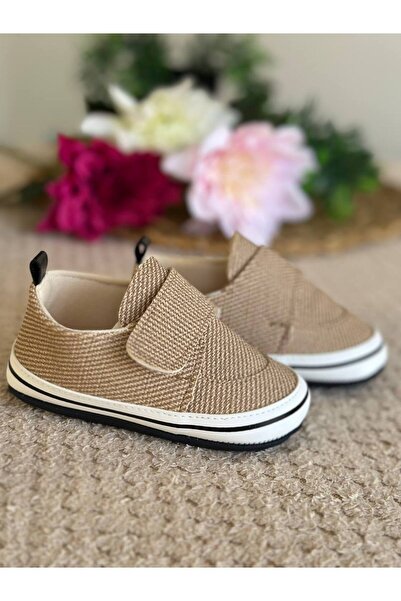 Papulin Erkek Bebek Patik - Sütlü Kahve