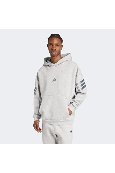 adidas M Fı 3S Hd Hld Чоловічий сірий світшот