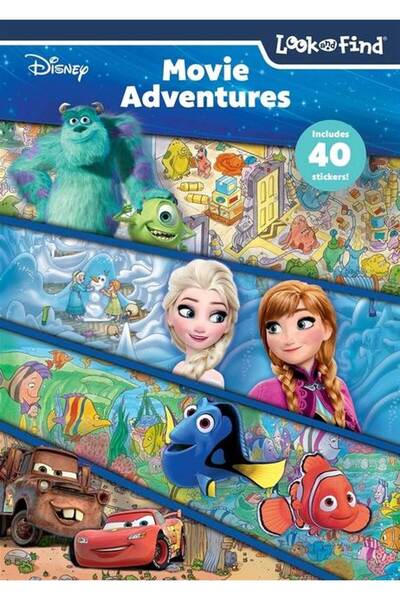 pi kids Disney Movie Adventures Look and Find