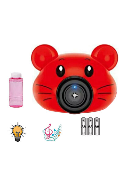 LUDIRO Διαδραστικό παιχνίδι για την κατασκευή σαπουνόφουσκων, κάμερα με φώτα και ήχους, ποντίκι