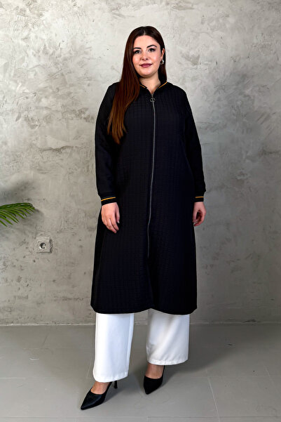 ModaPlaza Women's Quilted Zippered Cap 7547