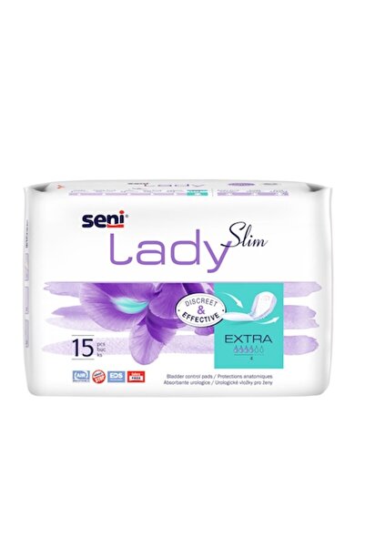Seni Pachet absorbante pentru incontinență Lady Extra, 3 x 15 buc.