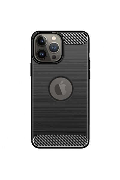 Flippy Προστατευτική θήκη, Flippy, για iPhone 15 Plus, TPU Carbon, μαύρη