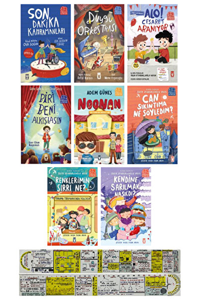 Timaş Çocuk Psikoloji Kitaplığı 8 Kitap / Son Dakika Kahramanları + Duygu Ork...