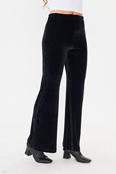 FARBE ER FASHION Leaf Slim Fit Wide Leg