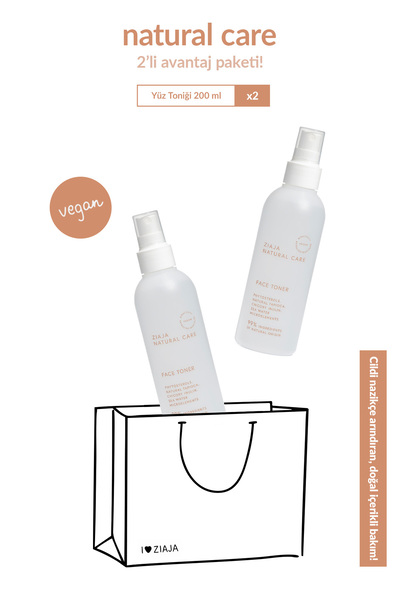 Ziaja Natural Care Yüz Toniği 200 ml 2'li Set