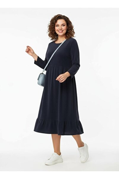 ihaoo Rochie elegantă din catifea moale