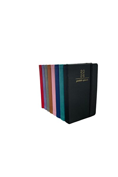 Pars 2026 Termo Leather Elastic Daily Pocket Agenda 9*14