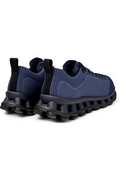 CAMPER Men Navy Fabric Double Cushioned Comfortable Lace-Up Sneaker Shoes SUNNEI-PELOTISSIMA