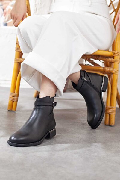 Adım Adım Mammamia Women's Genuine Leather Casual Boots