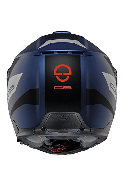 Schuberth C5 Çene Açılır Motosiklet Kaskı Eclpıse Blue