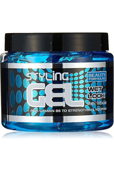 BEAUTY FORMULAS جل تصفيف الشعر بيوتي فورميولا ٥٠٠ مل، لون أزرق لامع: ٤١١٤