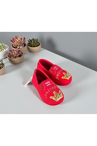 AkınalBella дівчача червона принцеса з короною ортопедична підошва дитячий са...