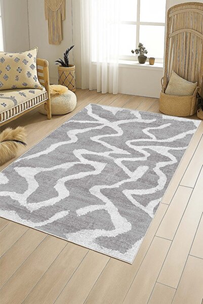 Olverno Home Makinede yıkanabilir kaymaz taban leke tutmaz dijital mutfak hal...