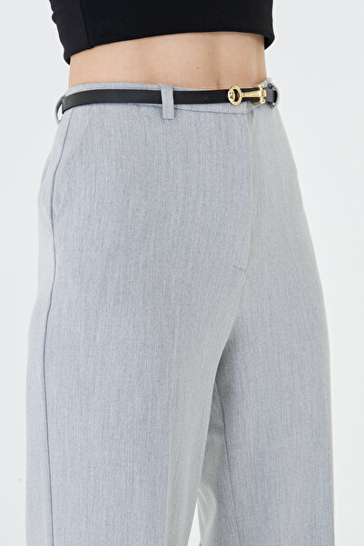 LA PANTE Belted Woven Pantalon