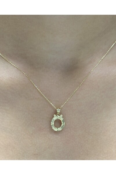 Hakan Güler Kuyumculuk 14 Ayar Altın Ö Harfli Zincir