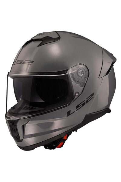 LS2 Stream 2 Güneş Visörlü Motosiklet Kaskı Nardo Gri