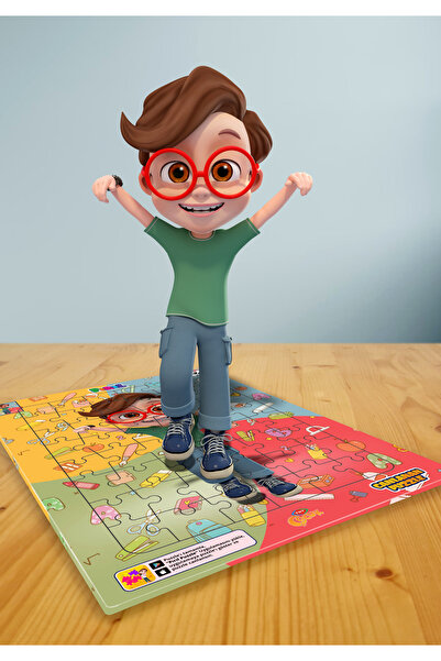 TRT ÇOCUK PIRIL Pırıl Canlanan Puzzle - Deha Horon
