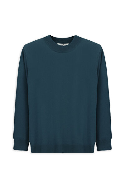 Kiğılı Half Turtleneck Regular Fit Woolen Knitwear Sweater