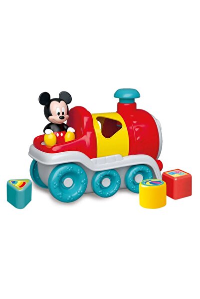 CLEMENTONI Locomotiva cu forme de sortat Baby Disney Mickey
