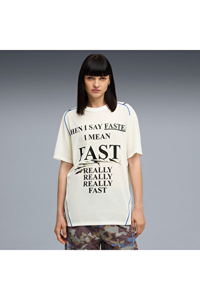 Puma Nine to Five Mesh Women's White T-Shirt