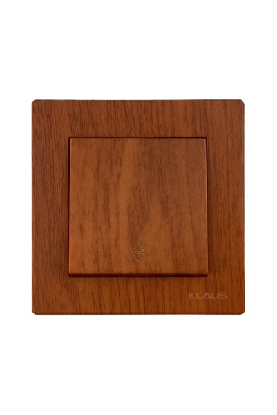 Klaus 10 τεμάχια, απλός ξύλινος διακόπτης Veavien, KE01519 (10/120)